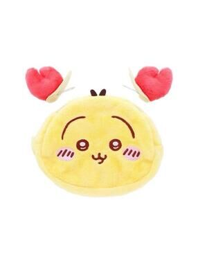 NWT Nagano Chiikawa Usagi Mimi Plush Pouch w/ Detachable Kani Crab Ear Clips